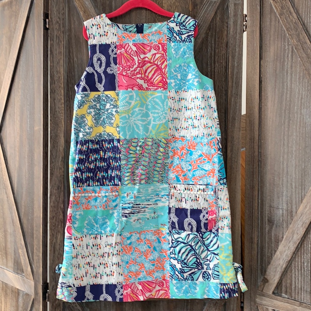 Girls Lilly Pulitzer Shift Dress Size 12